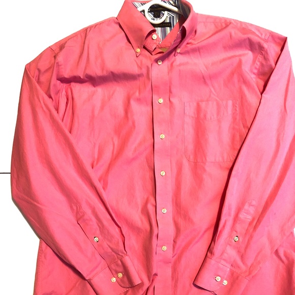 Tommy Hilfiger Other - Men’s L Tommy Hilfiger Pink Long Sleeve  Shirt
